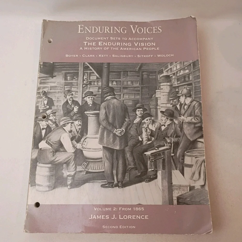 Enduring Voices: Document Sets to Accompany The Enduring Vision, Second Edition